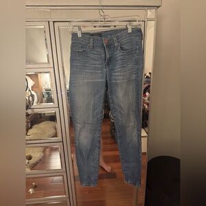 J. Crew Women's Skinny Jeans in Classic Blue